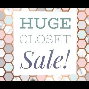 ✨ CLOSET CLEAN OUT! ✨